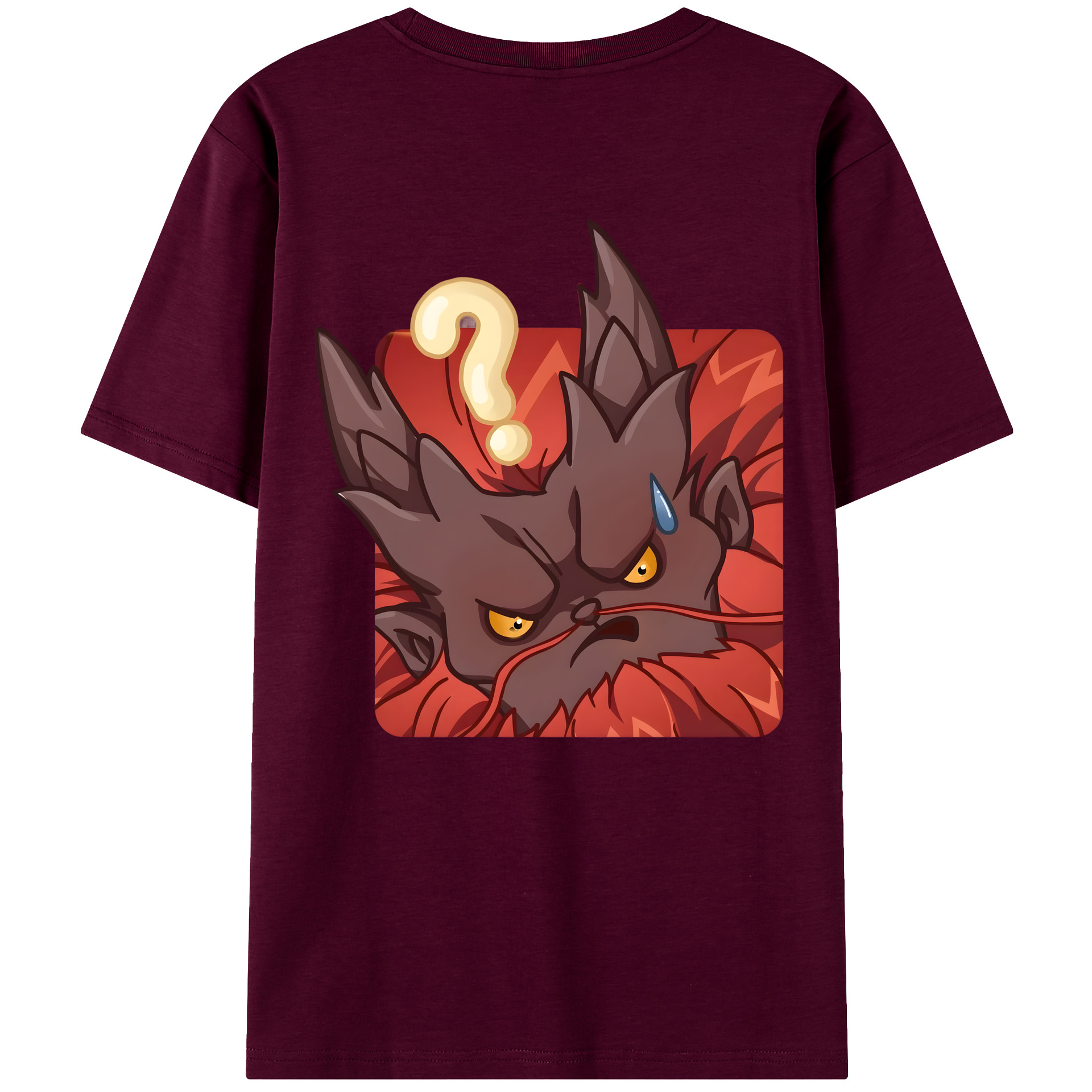 （画像用） Ne Zha 2 ナタ 魔童の大暴れ レディース半袖Tシャツ(バックプリント)
